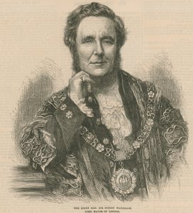 De Zeer Eerwaarde Sir Sydney Waterlow, Lord Mayor van Londen door English School