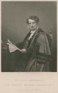 De Zeer Eerwaarde Sir Walter Carden, Lord Mayor van Londen