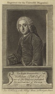 De Zeer Eerwaarde William Pitt Esquire, een van Zijne Majesteits voornaamste Staatssecretarissen door English School