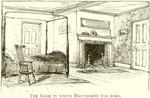De Kamer waar Hawthorne Geboren Werd door English School