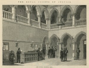 De Koninklijke Hoven van Justitie: De Zaal van de Rechterskamers door English School