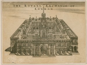 De Royal Exchange, Londen door English School