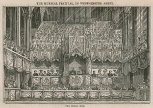 Het Koninklijk Muziekfestival in Westminster Abbey: De Koninklijke Loge door English School
