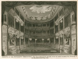 Het Royalty Theater, Well Street, Wellclose Square, Londen