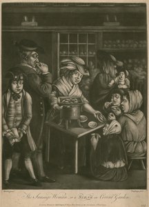 De worstvrouw; of, een scène in Covent Garden