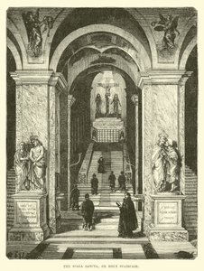 De Scala Sancta, of Heilige Trap door English School