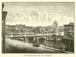 De Schloss-brucke met de Lustgarten door English School