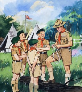 De scouts door English School