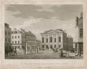 The Sessions House, Clerkenwell door English School