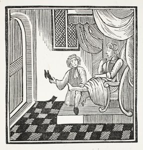 De Glorie van de Schoenmaker, illustratie uit Chap-books van de Achttiende Eeuw door John Ashton, uitgegeven 1882 door English School