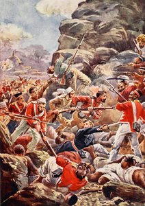 Het Beleg van Delhi, 1857: Bestorming van de Breuk op 14 september door English School