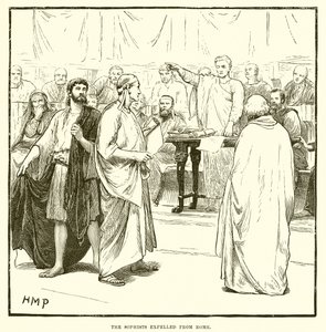 De sofisten verdreven uit Rome