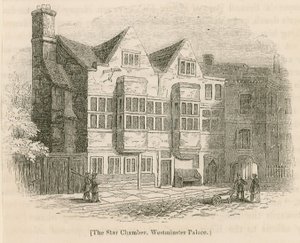 De Sterrenkamer, Westminster Palace, Londen door English School