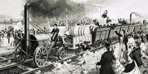 Het Verhaal van Stoom: Treinen op Proef. Stephenson
