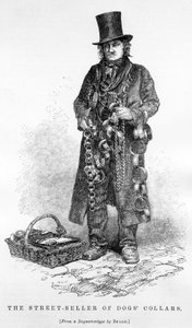 De Straatverkoper van Hondenhalsbanden, c.1840