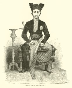De sultan van Sulu, Maleis