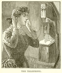 De telefoon door English School