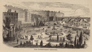De Thames Embankment gronden