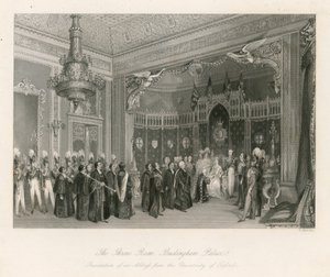 De Troonzaal, Buckingham Palace