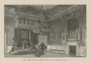 De troonzaal in St Jamess Palace