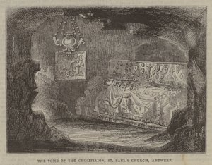 Het Graf van de Kruisiging, Sint-Pauluskerk, Antwerpen door English School
