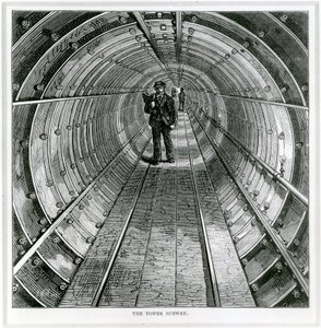 De Tower Subway, 1870 door English School