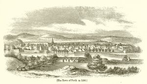 De stad Perth in 1580
