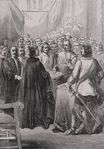 Het Verdrag van Westfalen, uit De Geschiedenis van Frankrijk, door Emile de Bonnechose, uitgegeven door Ward, Lock en Co, Londen