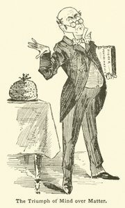 De triomf van geest over materie (gravure)