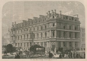 De Union Bank of London aan Chancery Lane door English School