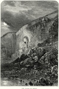 De muren van Sedan (gravure)