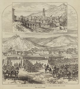 De oorlog in Spanje (gravure)