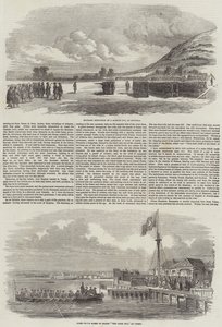 De Oorlog aan de Donau (gravure)