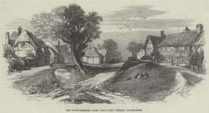 De staking van de landbouwarbeiders in Warwickshire, Stoneleigh door English School