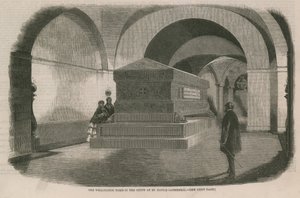 Het Wellington-graf in de crypte van St Paul