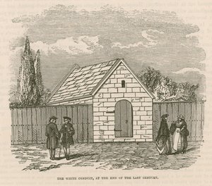 De White Conduit van White Conduit House, Islington, Londen door English School