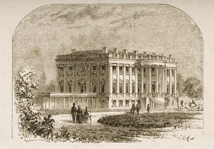 Het Witte Huis, rond 1870, uit 