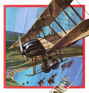 De houten krijger, of AVRO 504 door English School