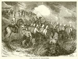 De slag bij Ferozeshah (1845)