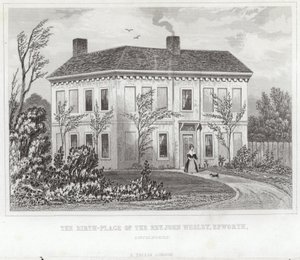 De Geboorteplaats van Dominee John Wesley door English School