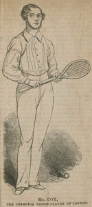 De kampioen tennisser van Londen door English School