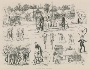 Het fietserskamp bij Alexandra Park