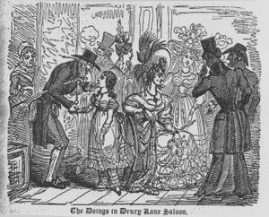 De gebeurtenissen in een Drury Lane Saloon