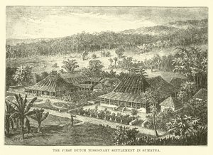 De eerste Nederlandse zendingspost in Sumatra