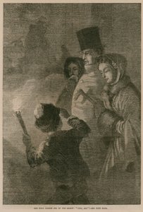 De eerste Londense mist van het seizoen