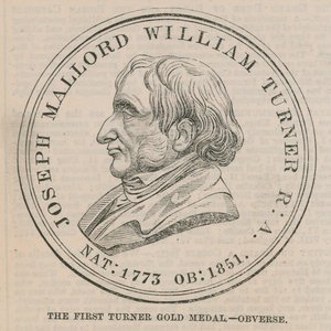 De eerste Turner Gouden Medaille (voorzijde)