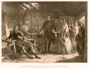 De eerste ontmoeting van Prins Charles met Flora Macdonald