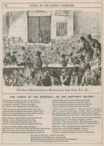 De grote morele les in Horsemonger Lane Gaol door English School