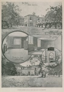 Het huis van kunstenaar Sir Edwin Landseer door English School