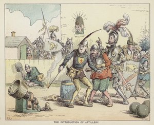 De introductie van artillerie